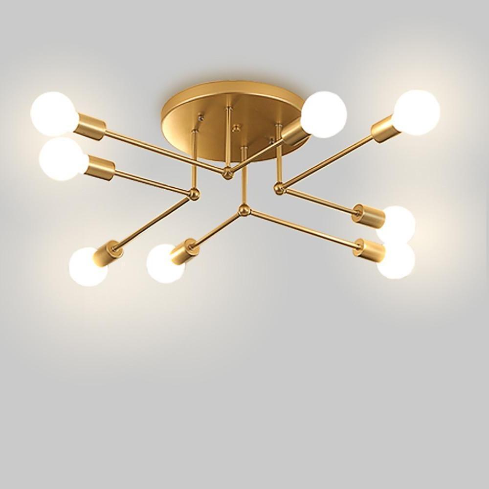 8-light LED Modern Sputnik Chandelier Ceiling Lights Pendent Lighting - Lamp Outdoor