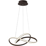 Nordic Style Design Black Chandelier Modern Aluminum Silica Gel Ceiling Light - Lamp Outdoor