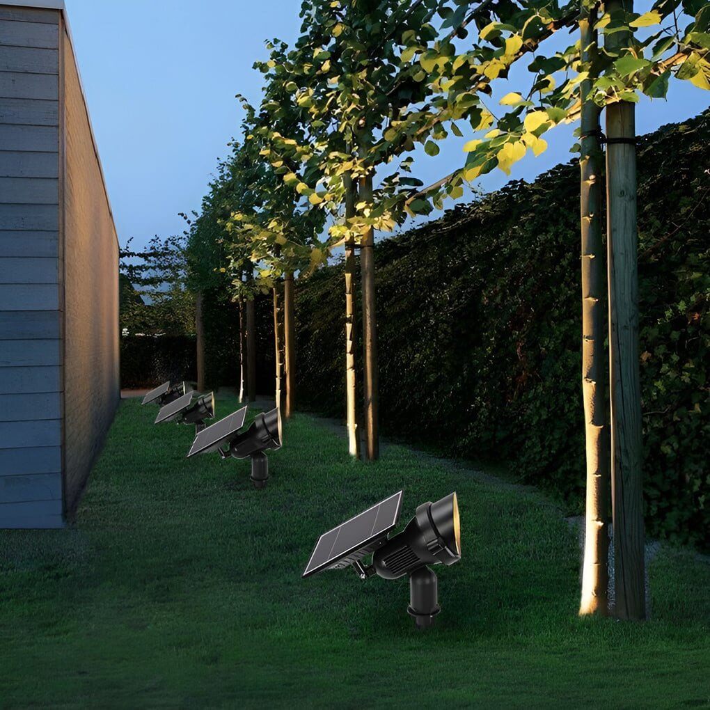 Outdoor Solar Spot Lights Adjustable and Solar - Powered Tree Lighting