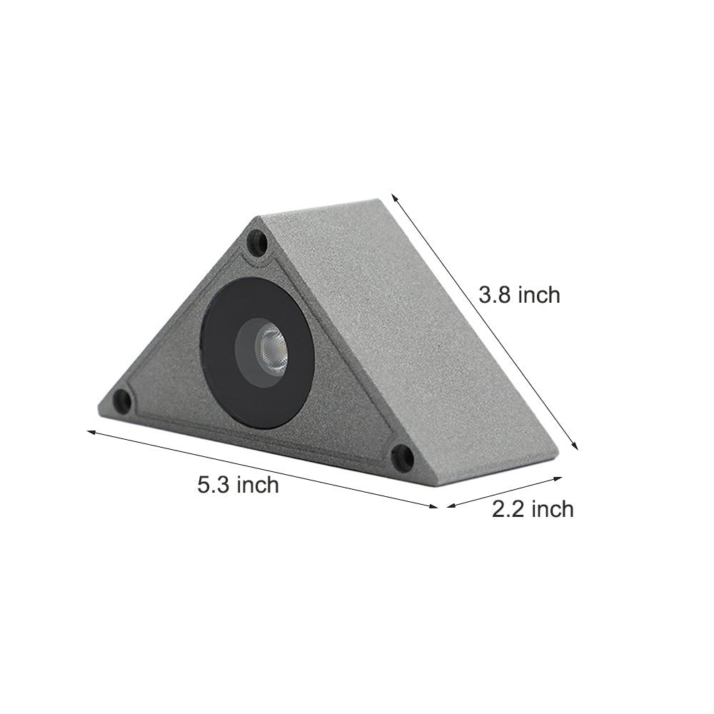 Waterproof DC24V Triangle Outdoor Deck Step Light - Lamp Outdoor