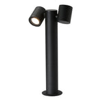 Flexi-Glow Dual-Head Rotatable Outdoor Lawn Light for Modern Landscapes - Lamp Outdoor