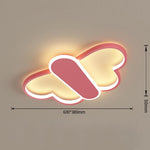 Cartoon Butterflies Shaped LED Dimmable with Remote Modern Ceiling Lights - Lamp Outdoor