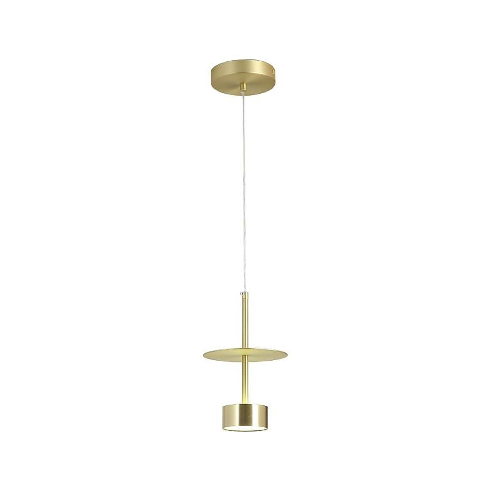 1 Bulb Metal Pendant Lights for Kitchen Island Gold Industiral Ceiling Light - Lamp Outdoor