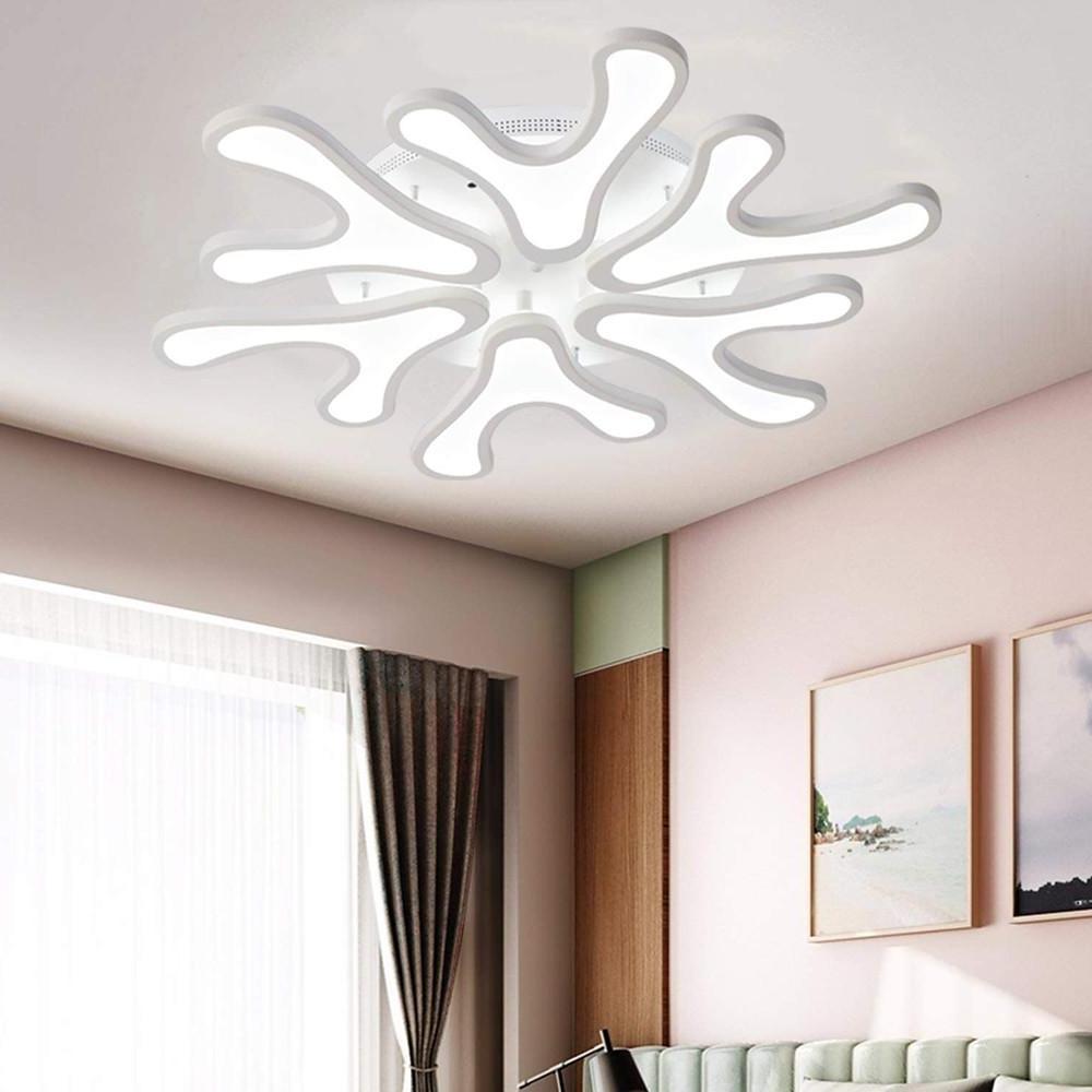Creative Flower Dimmable LED Nordic Ceiling Lights Flush Mount Lighting - Lamp Outdoor