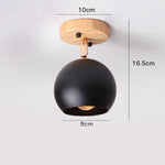 Semicircular Metal LED Rustic Adjustable Pendant Lights Ceiling Lights - Lamp Outdoor