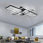 4 Rectangle LED Modern Ceiling Lights Flush Mount Lighting Ceiling Lamp - Lamp Outdoor