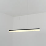 Modern Aluminum Acrylic Pendant Lights Elongated Linear Ceiling Lights - Lamp Outdoor