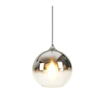 Gradient Color Glass Metal Globe Kitchen Island Pendant Lighting Ceiling Light - Lamp Outdoor