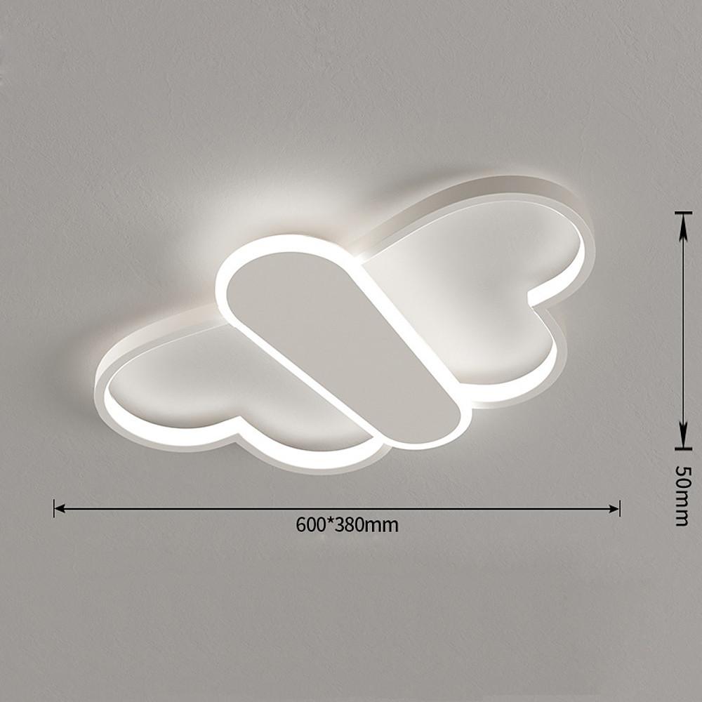 Cartoon Butterflies Shaped LED Dimmable with Remote Modern Ceiling Lights - Lamp Outdoor