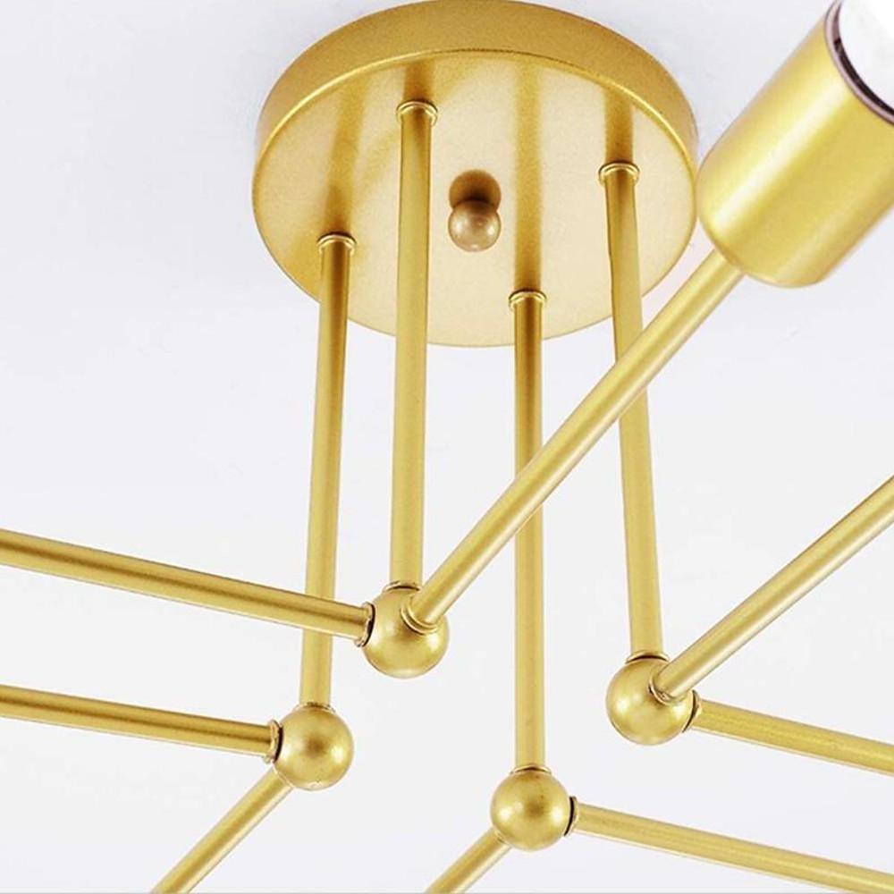 8-light LED Modern Sputnik Chandelier Ceiling Lights Pendent Lighting - Lamp Outdoor