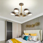6 Light Modernist LED Flush Mount Ceiling Light for Bedroom - Lamp Outdoor