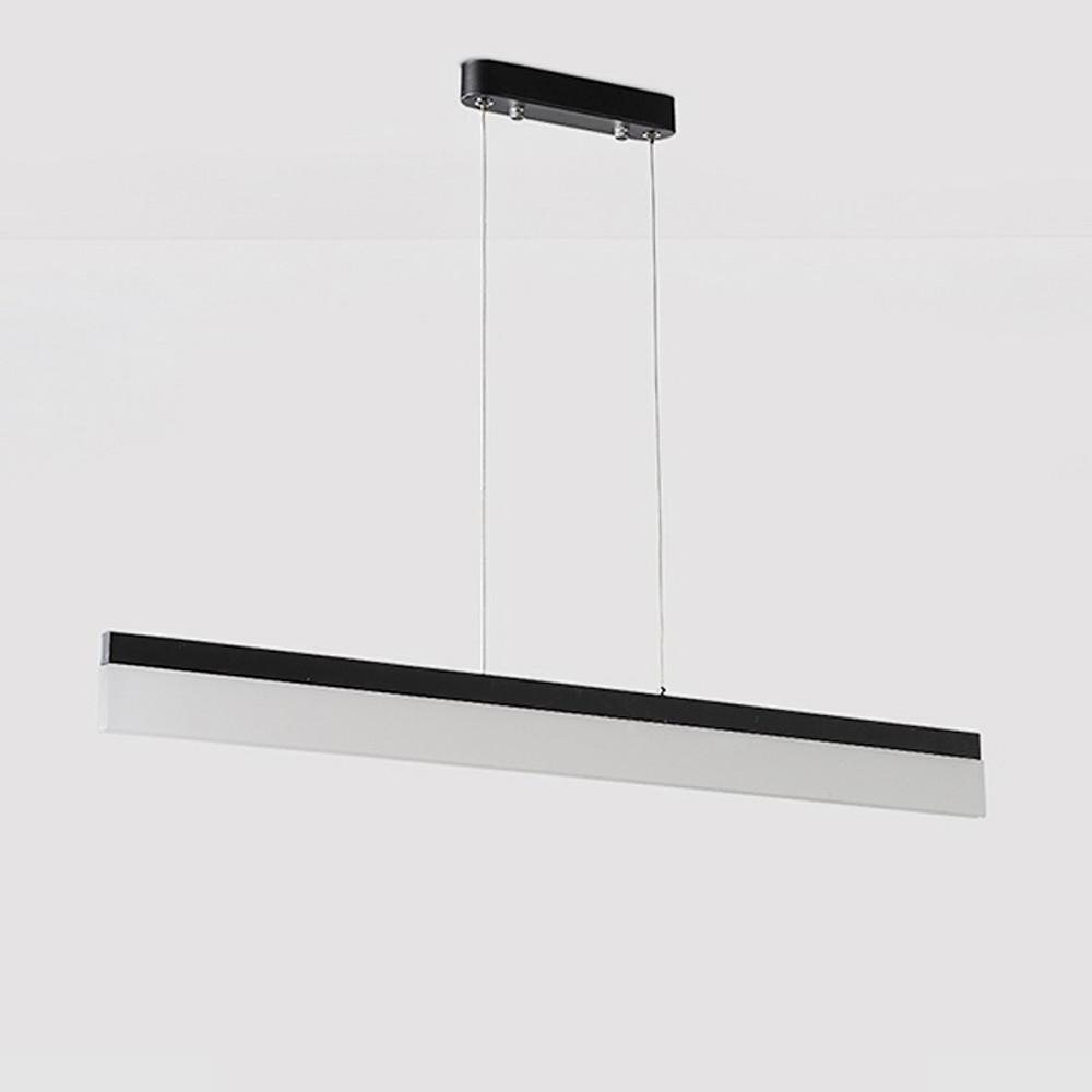 Modern Aluminum Acrylic Pendant Lights Elongated Linear Ceiling Lights - Lamp Outdoor