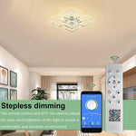 5 Square LED Modern Ceiling Lights Fixture Flush Mount Lighting Ceiling Lamp - Lamp Outdoor