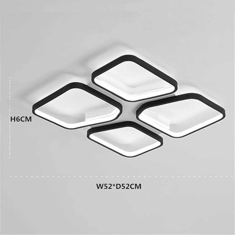 Geometric Arbitrary Flush Mount Ceiling Light Silica Gel LED Light - Lamp Outdoor