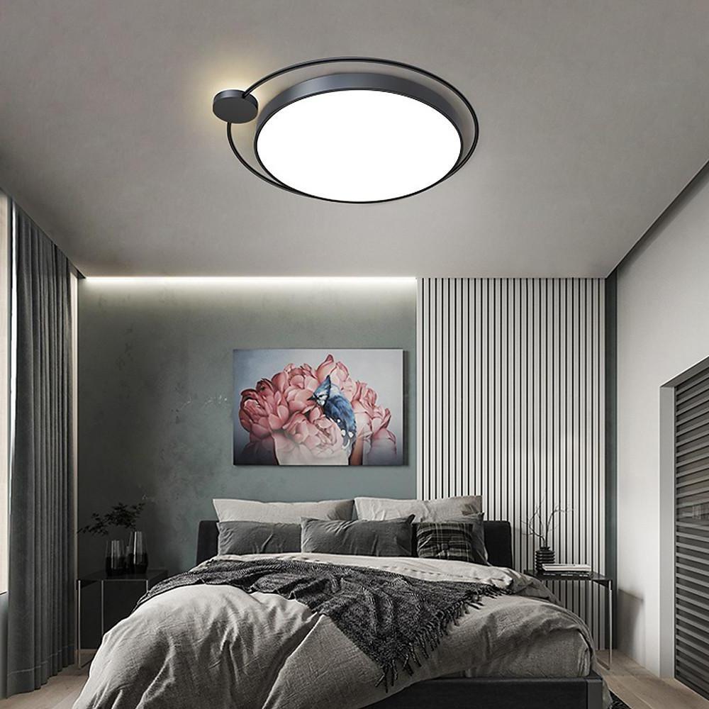 Circular Dimmable LED Nordic Flush Mount Light Ceiling Light Fixtures - Lamp Outdoor